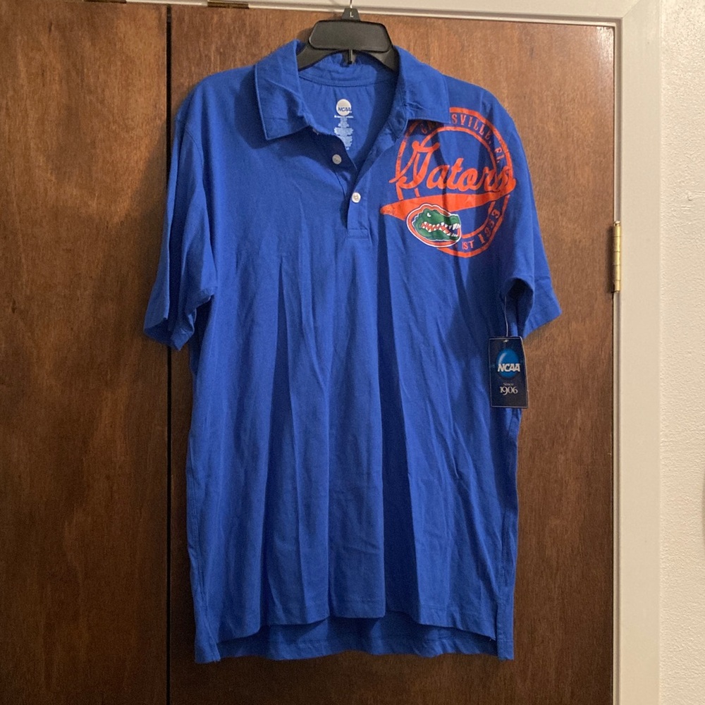 NCAA Blue Polo Shirt Florida gators